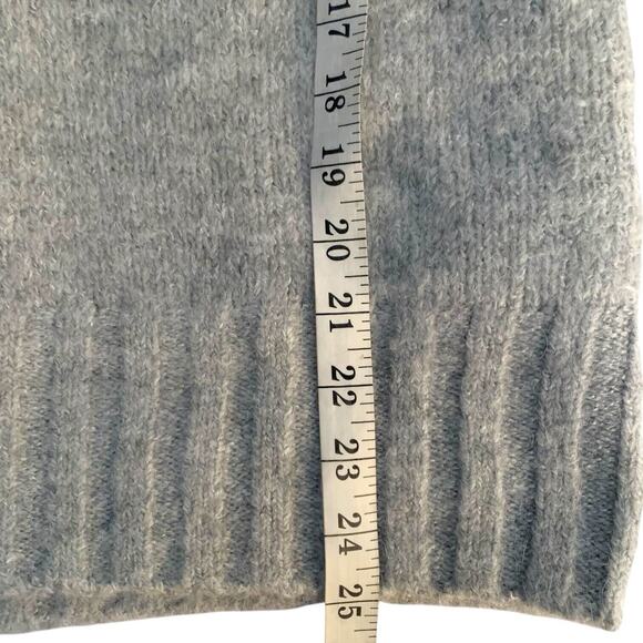NWT Vero Moda Sweater Blouse Women's X-Small Gray Roll Neck Long Sleeve - Picture 9 of 9